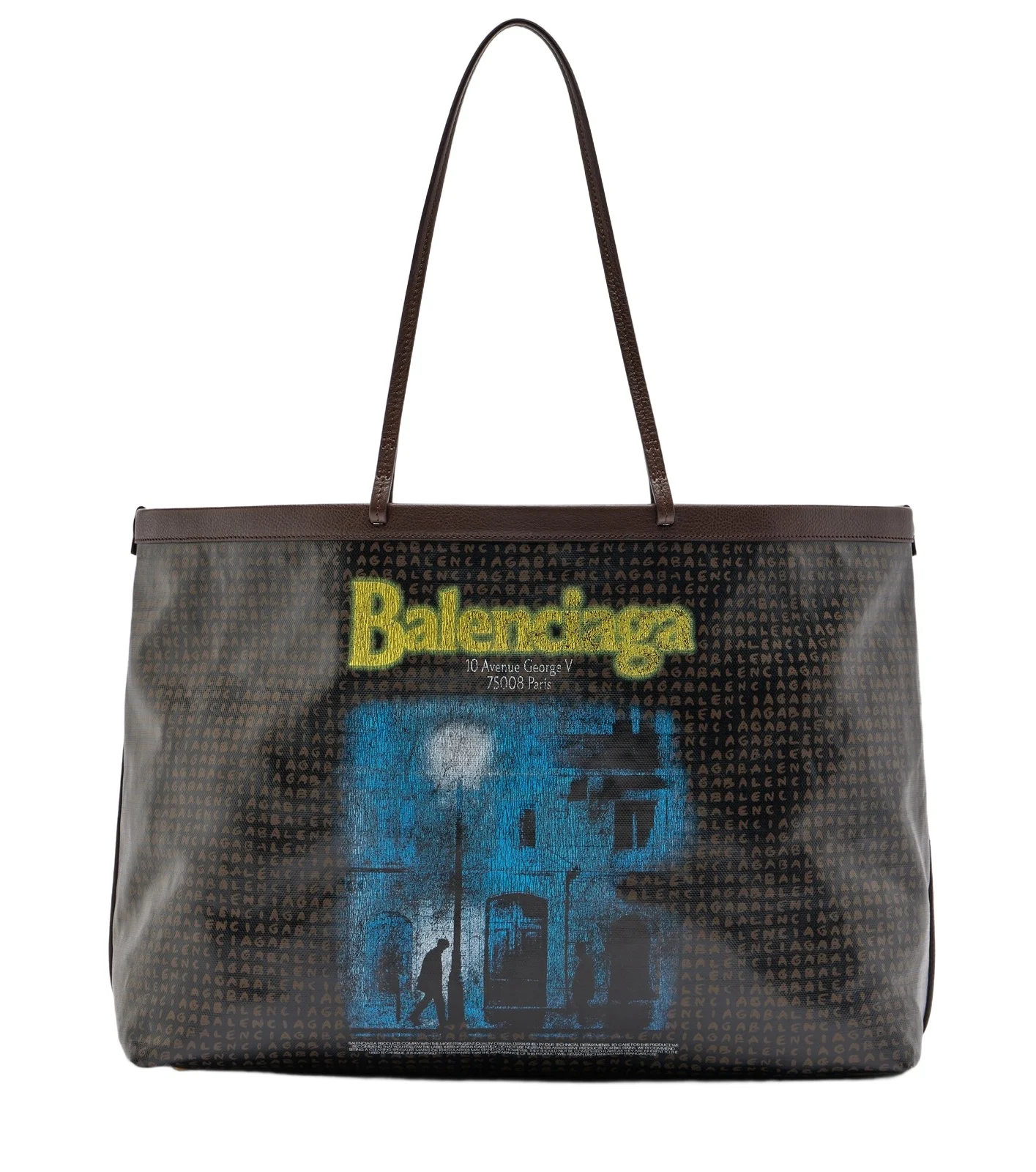 Balenciaga Select Large leather tote bag