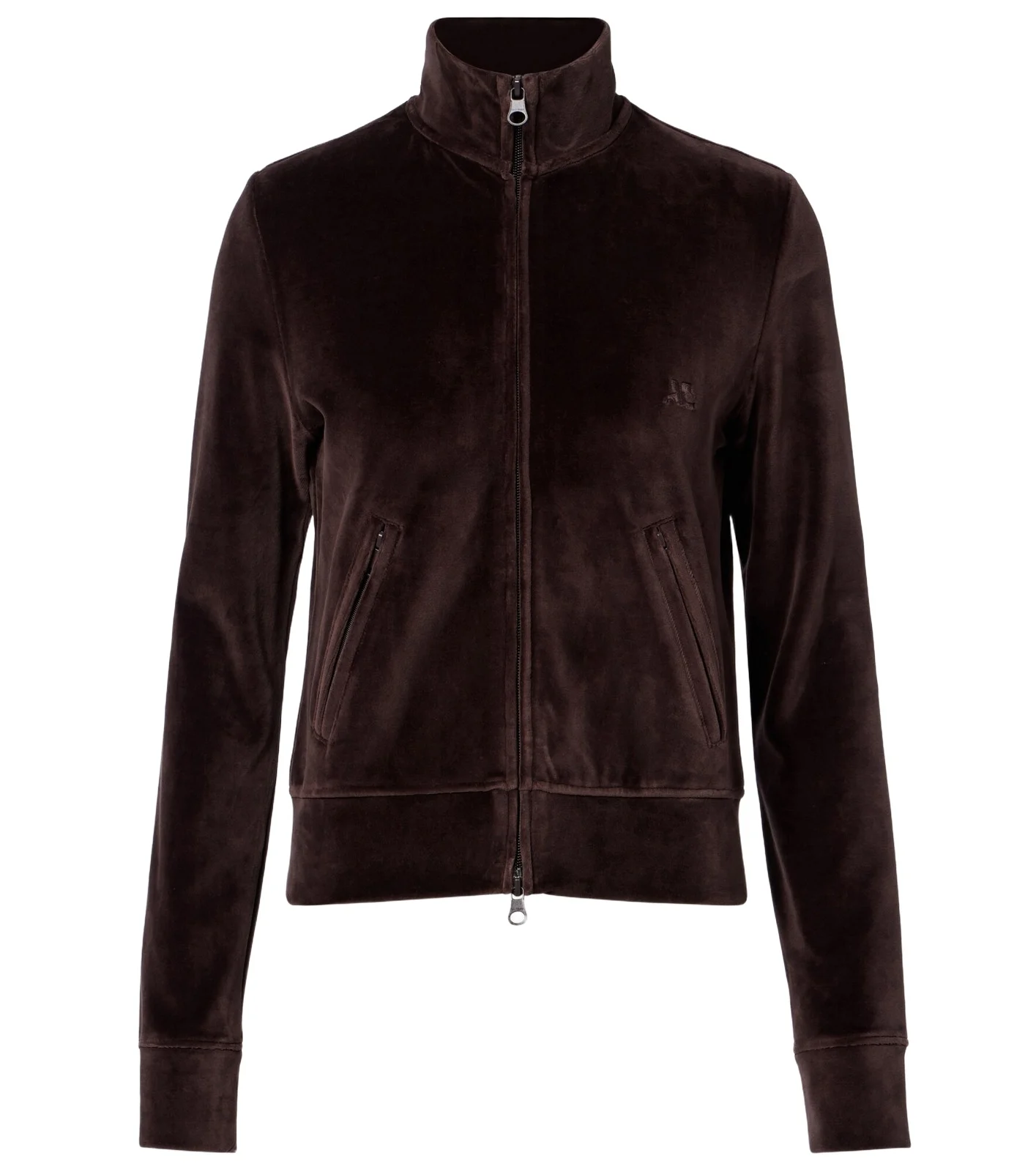 Courrèges Cotton-blend velvet track jacket Courrèges Cotton-blend velvet track jacket