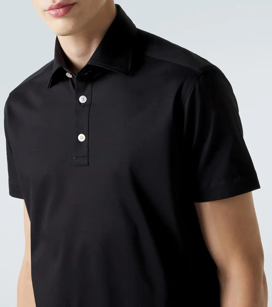Kiton Cotton polo shirt | Thumbnail 4 Kiton Cotton polo shirt | Thumbnail 4