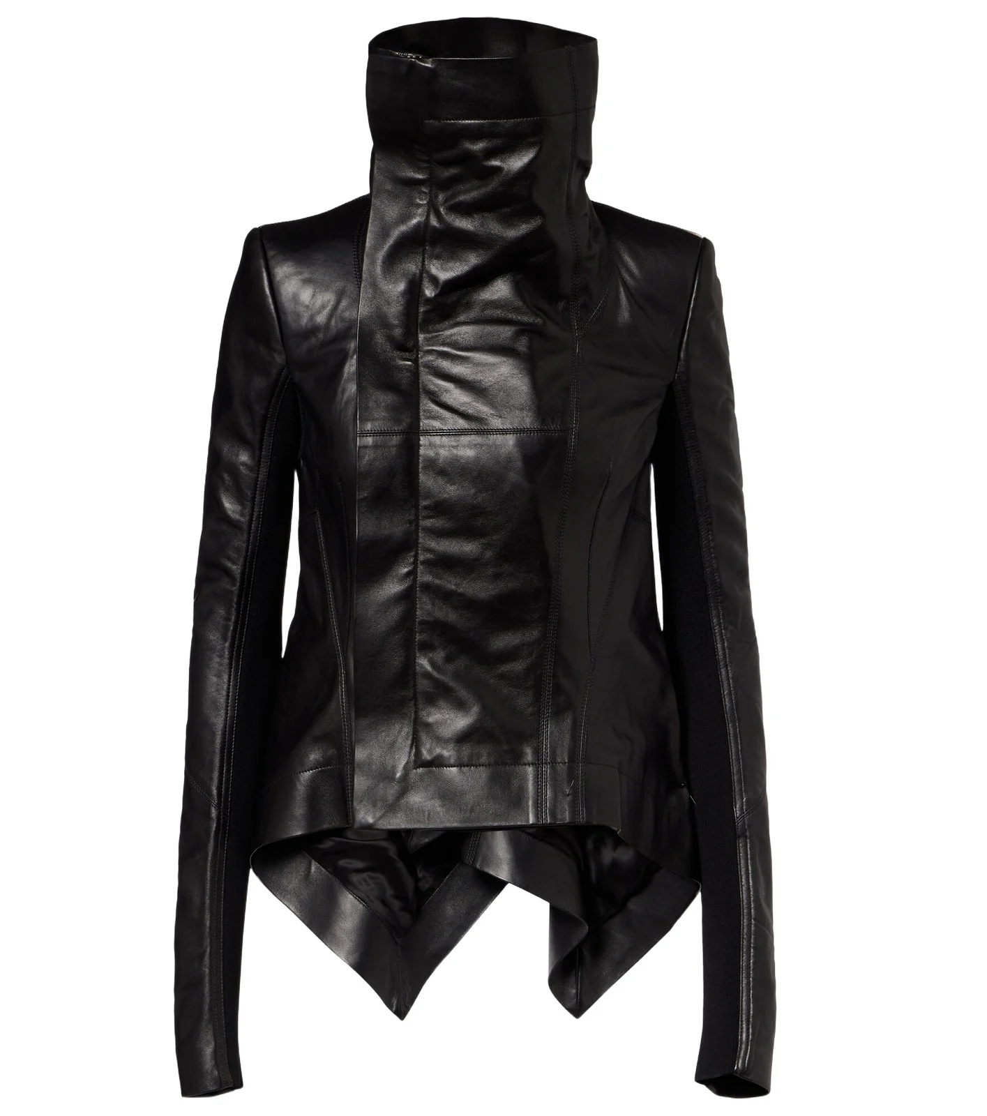 Rick Owens Naska leather biker jacket