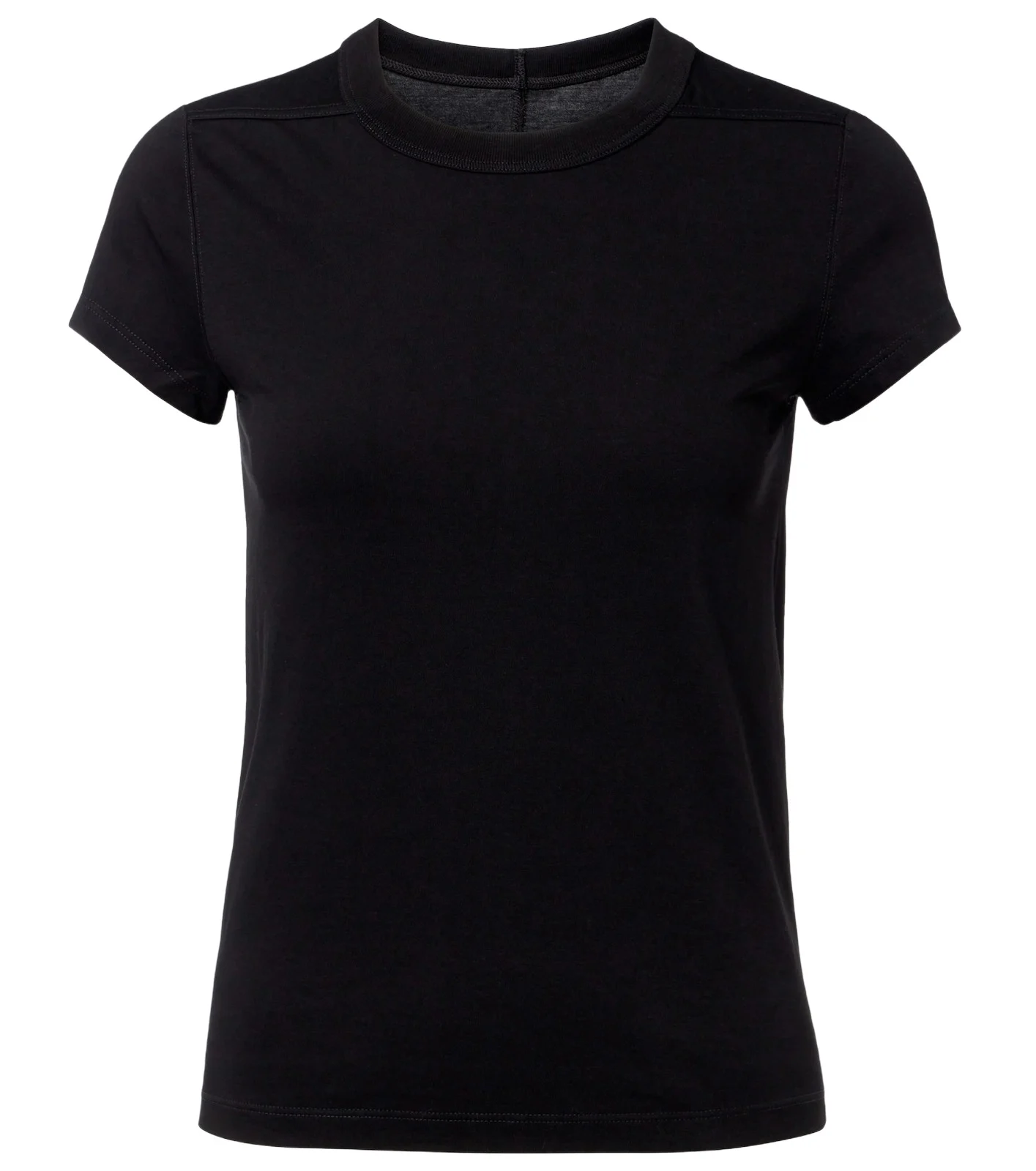 Rick Owens Cropped Level cotton jersey T-shirt