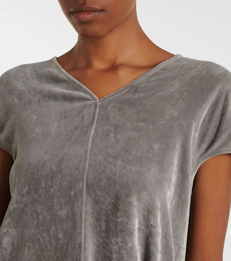 Rick Owens Floating velvet top | Thumbnail 3