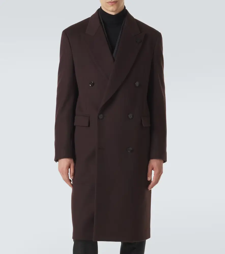 Lardini Double-breasted wool coat | Thumbnail 5 Lardini Double-breasted wool coat | Thumbnail 5