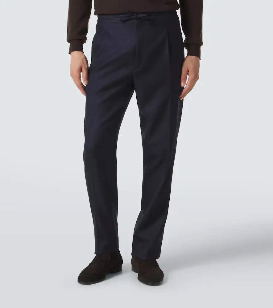 Lardini Wool slim pants | Thumbnail 4