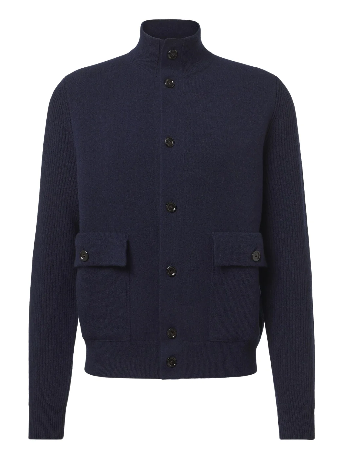 Knitted wool-blend jacket Knitted wool-blend jacket