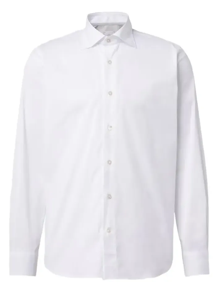 Cotton-blend poplin shirt Cotton-blend poplin shirt