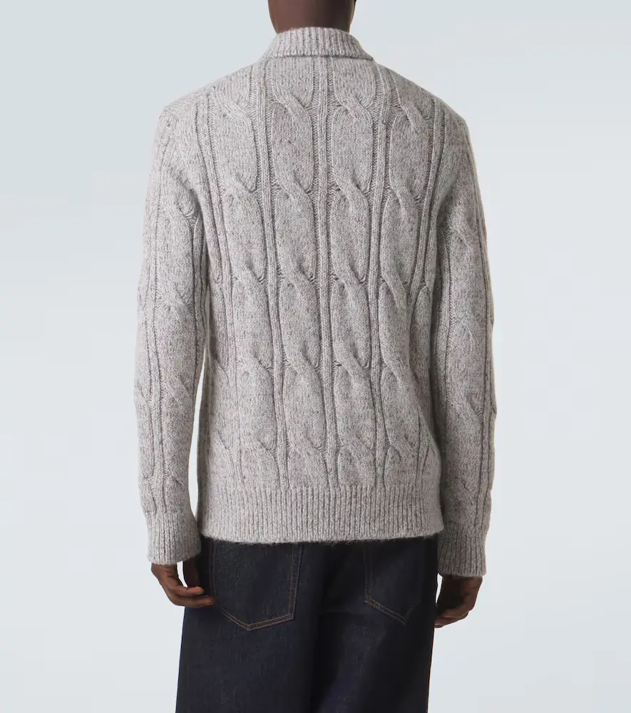 ELEVENTY Wool, alpaca and silk-blend zip-up cardigan | Thumbnail 4 ELEVENTY Wool, alpaca and silk-blend zip-up cardigan | Thumbnail 4