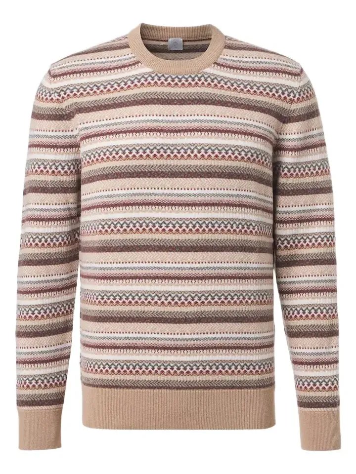 Jacquard wool sweater Jacquard wool sweater