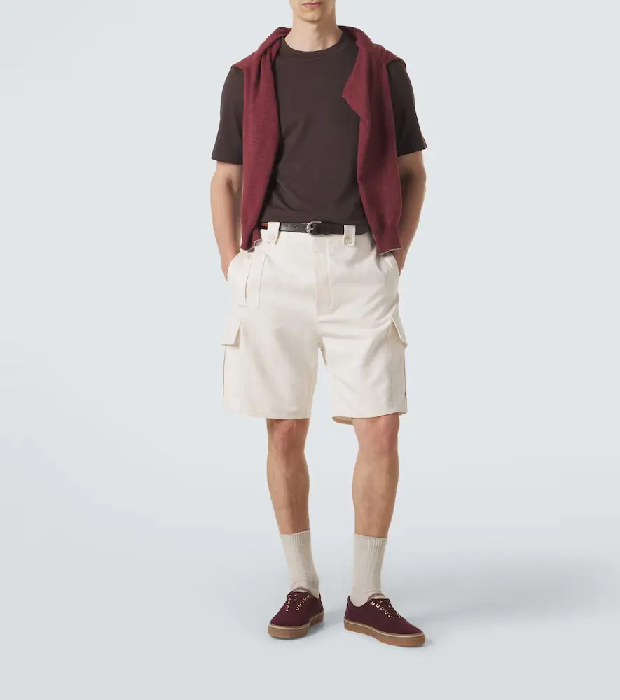 Brunello Cucinelli Logo cotton jersey T-shirt | Thumbnail 2
