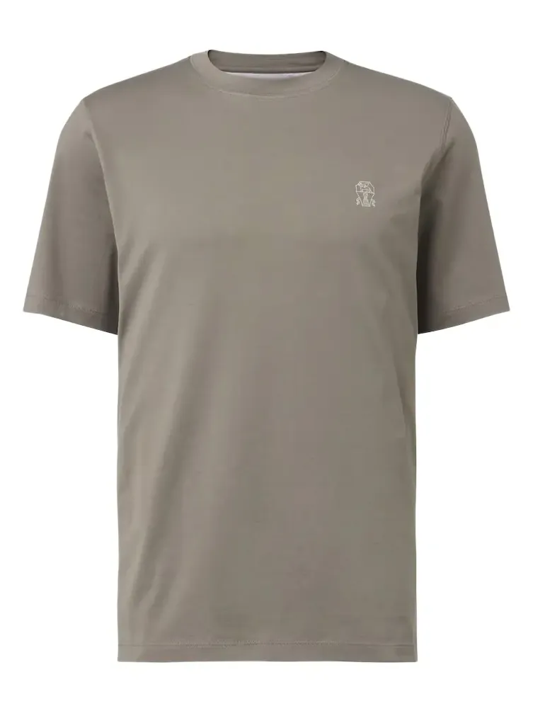 Logo cotton jersey T-shirt Logo cotton jersey T-shirt