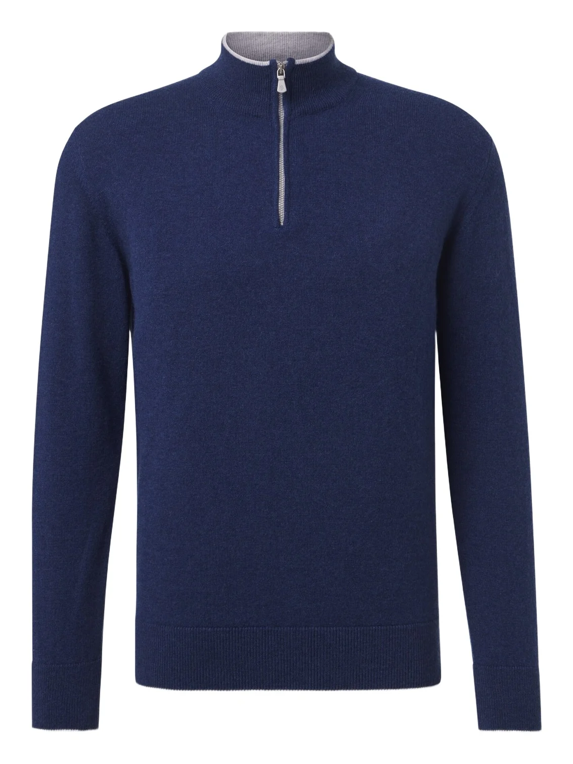 Cashmere half-zip sweater