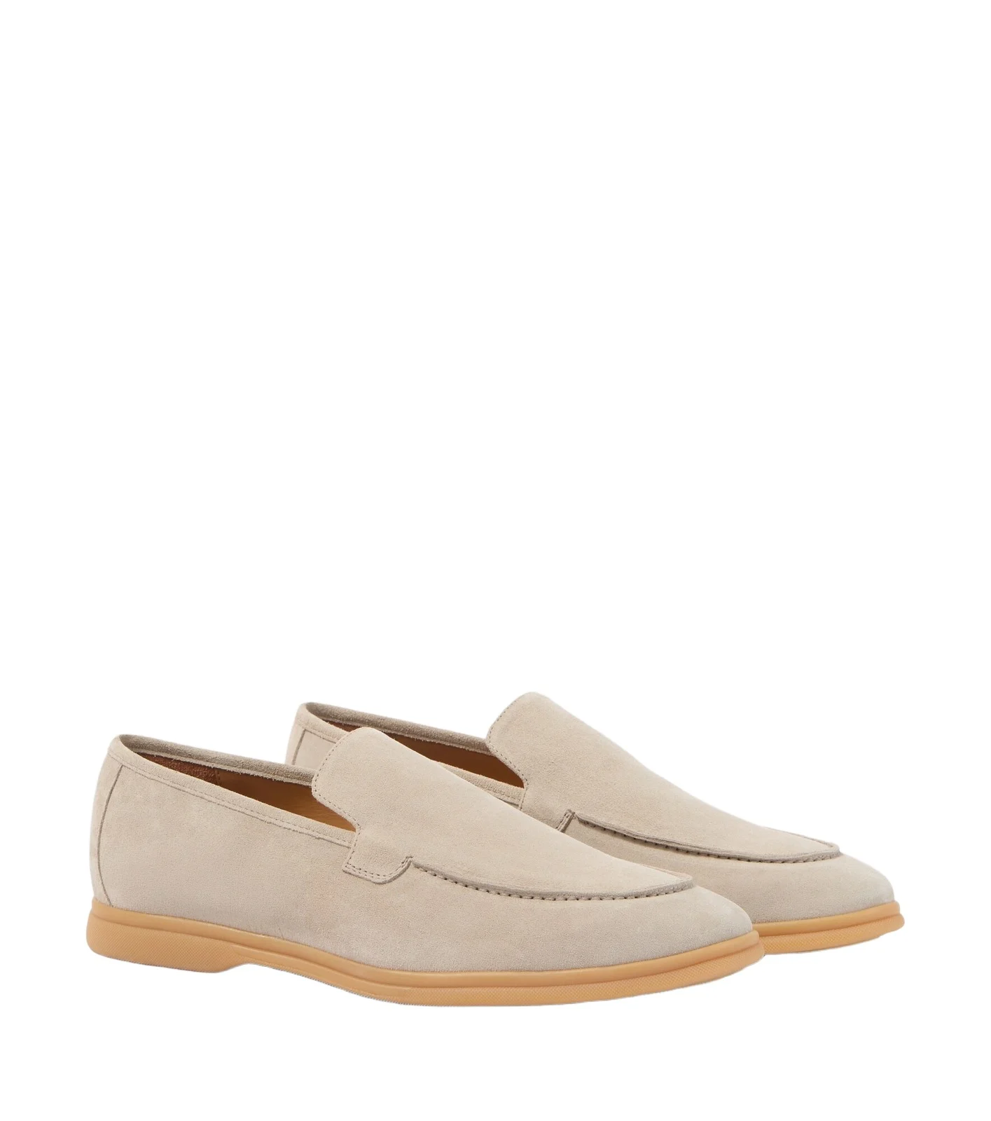 Suede loafers