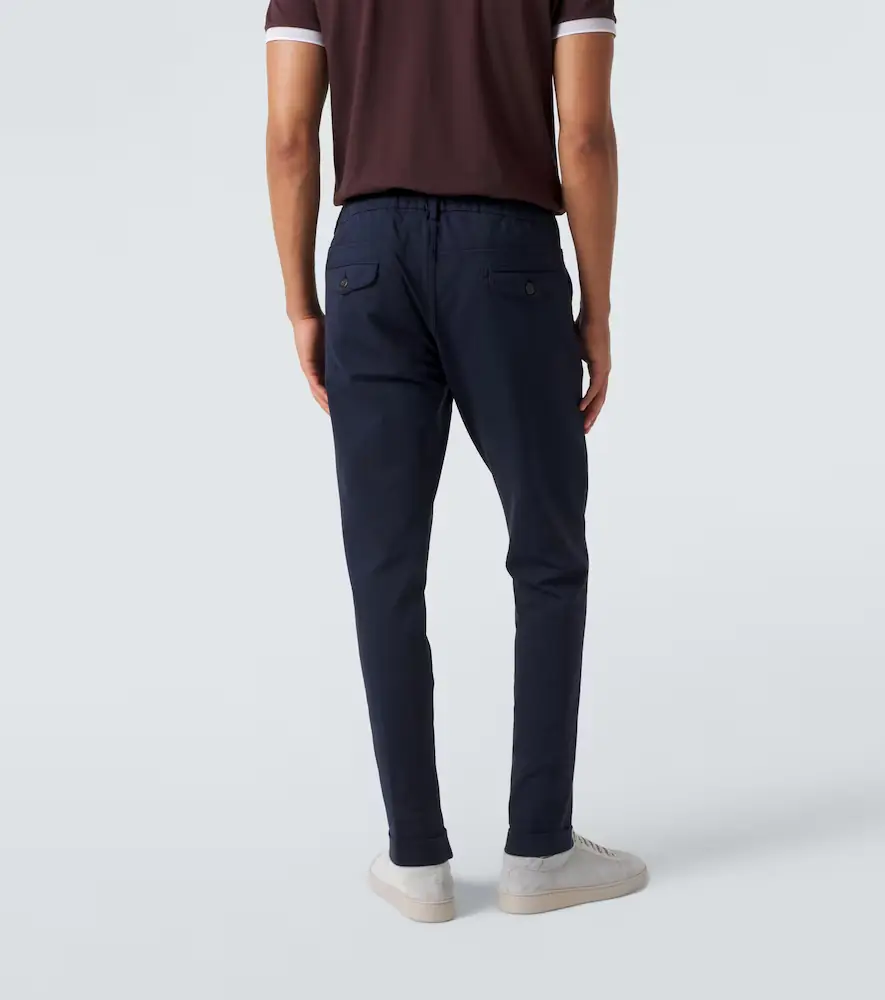 ELEVENTY Cotton-blend slim pants | Thumbnail 2