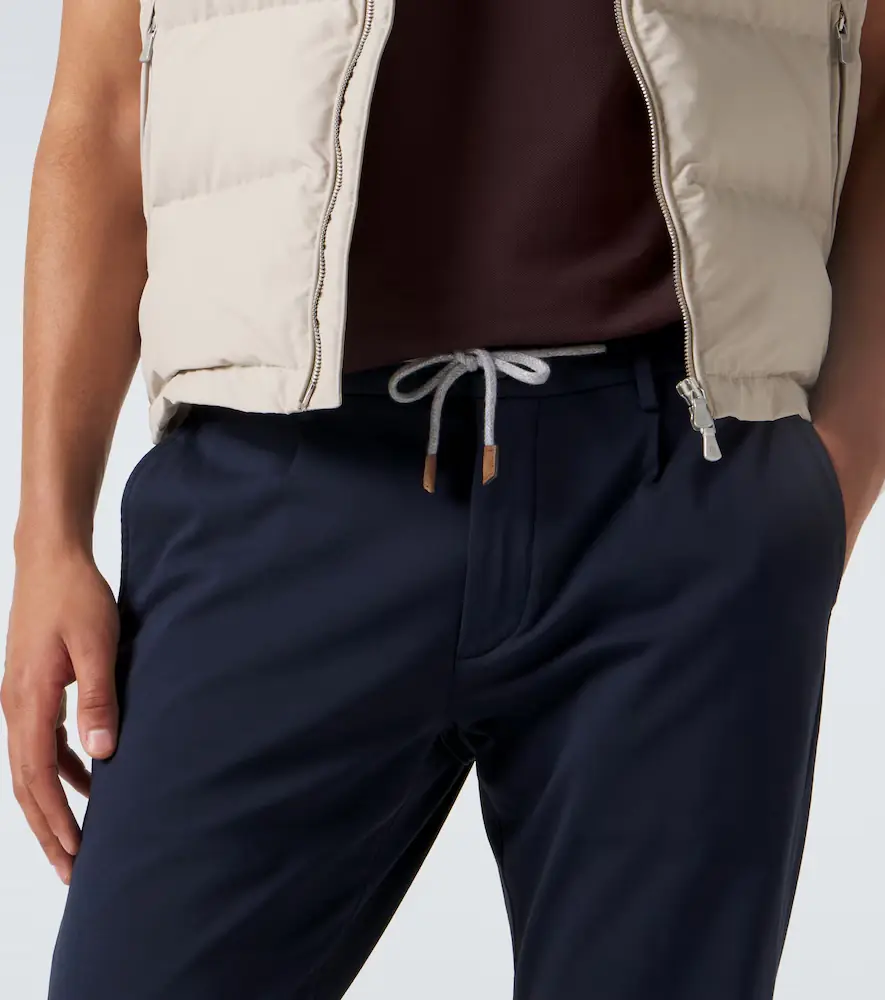 ELEVENTY Cotton-blend slim pants | Thumbnail 3