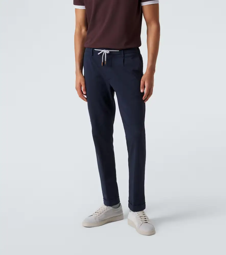 ELEVENTY Cotton-blend slim pants | Thumbnail 4