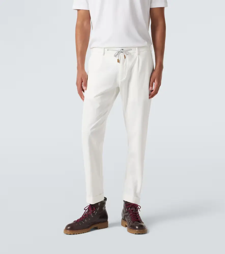 ELEVENTY Cotton-blend slim pants | Thumbnail 2 ELEVENTY Cotton-blend slim pants | Thumbnail 2