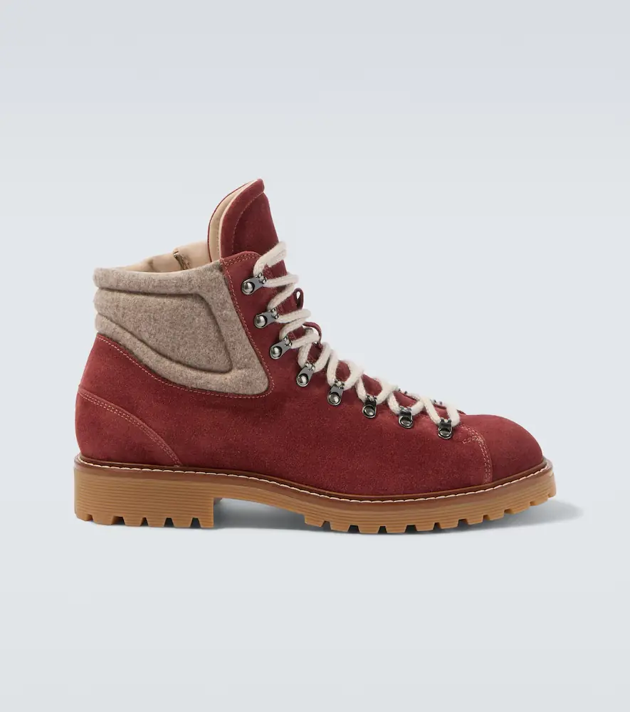 ELEVENTY Suede lace-up boots | Thumbnail 3