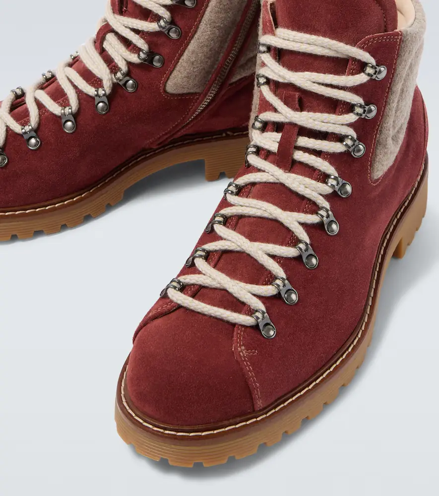 ELEVENTY Suede lace-up boots | Thumbnail 5