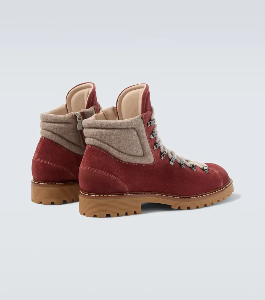 ELEVENTY Suede lace-up boots | Thumbnail 6