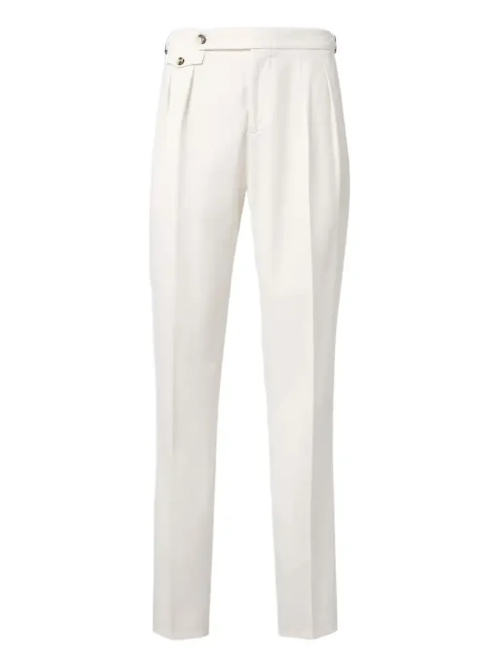 Cotton slim pants Cotton slim pants