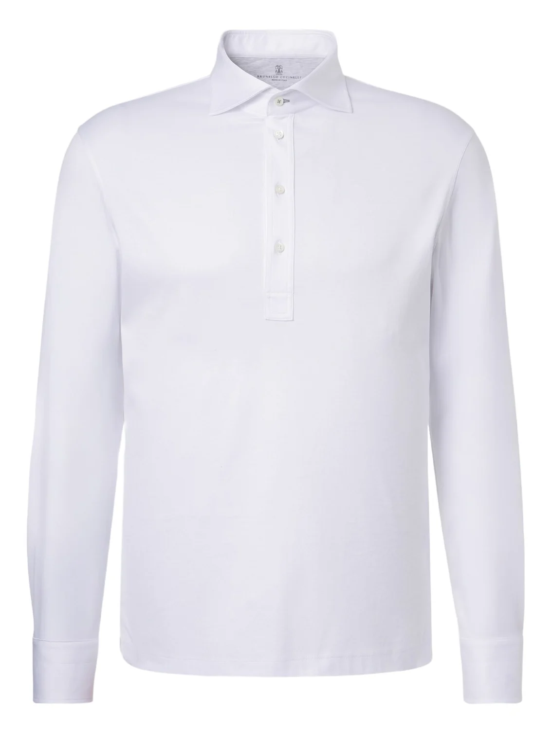 Cotton jersey polo shirt