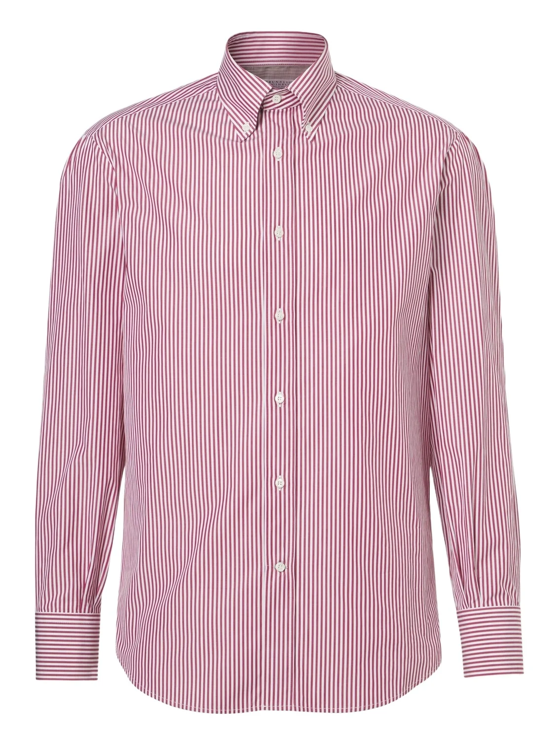 Striped cotton poplin shirt Striped cotton poplin shirt