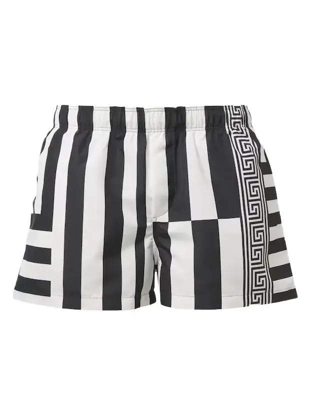 Striped swim trunks Striped swim trunks