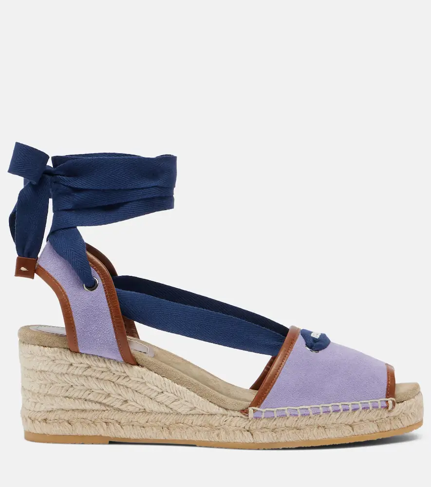 Versace Lola suede espadrille wedges | Thumbnail 2 Versace Lola suede espadrille wedges | Thumbnail 2