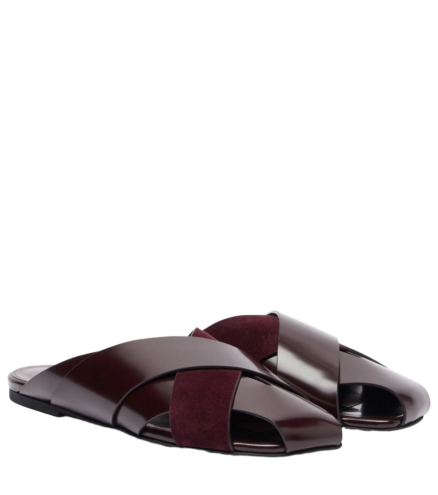 Proenza Schouler Slant leather sandals