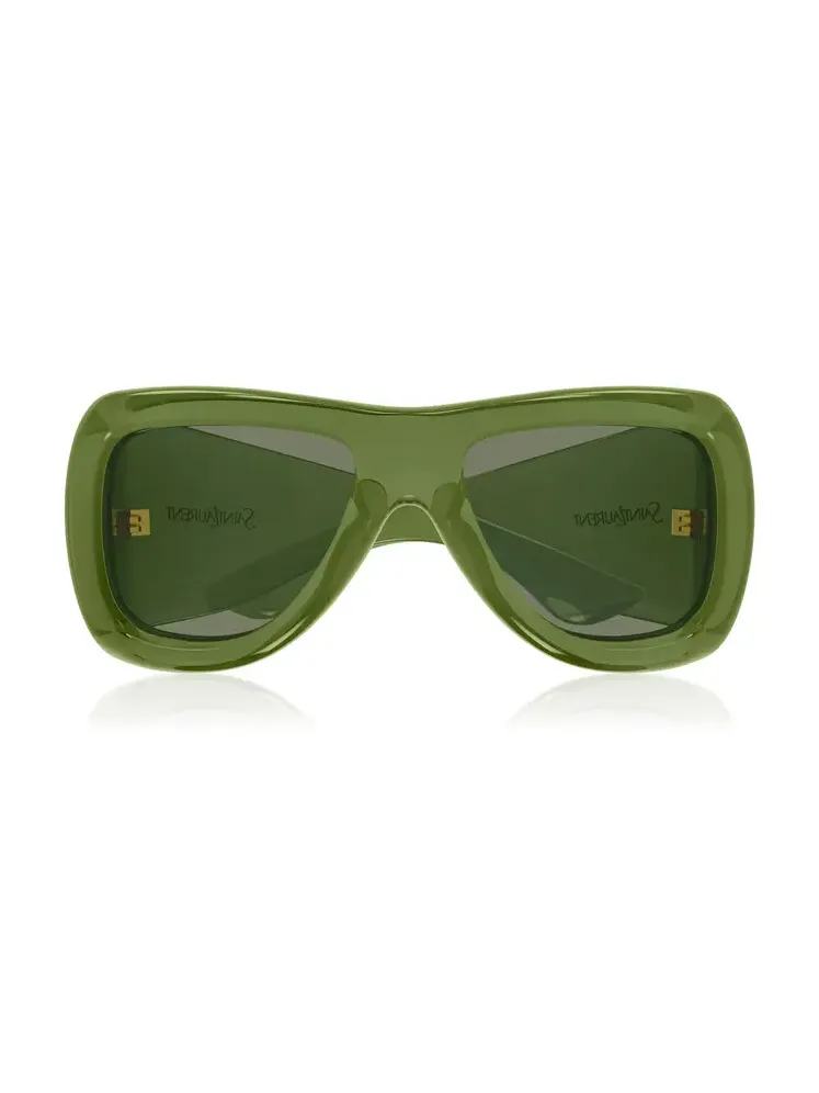 Saint Laurent Howl Square-Framed Acetate Sunglasses