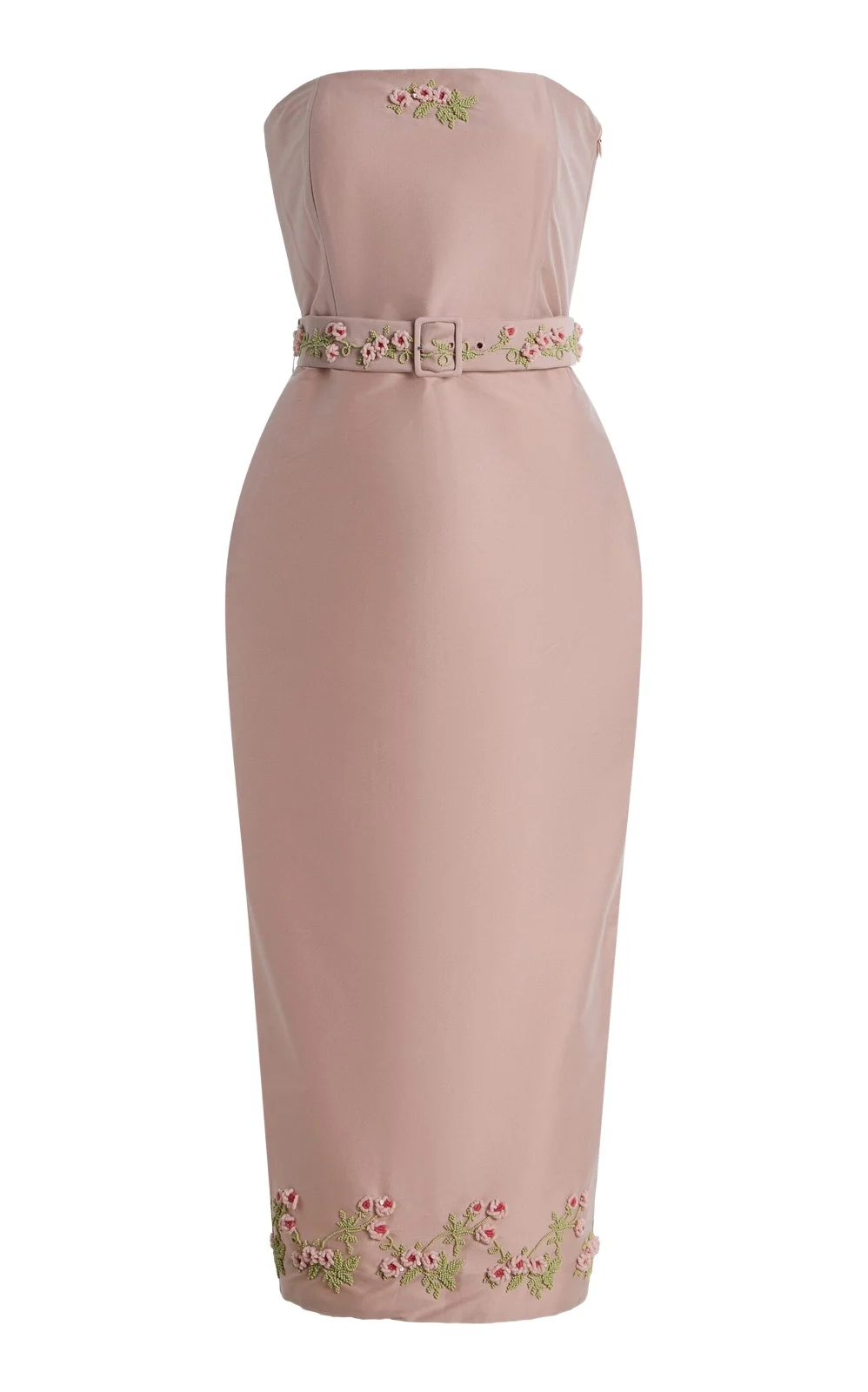 BERNADETTE Exclusive Louise Crepe Midi Dress