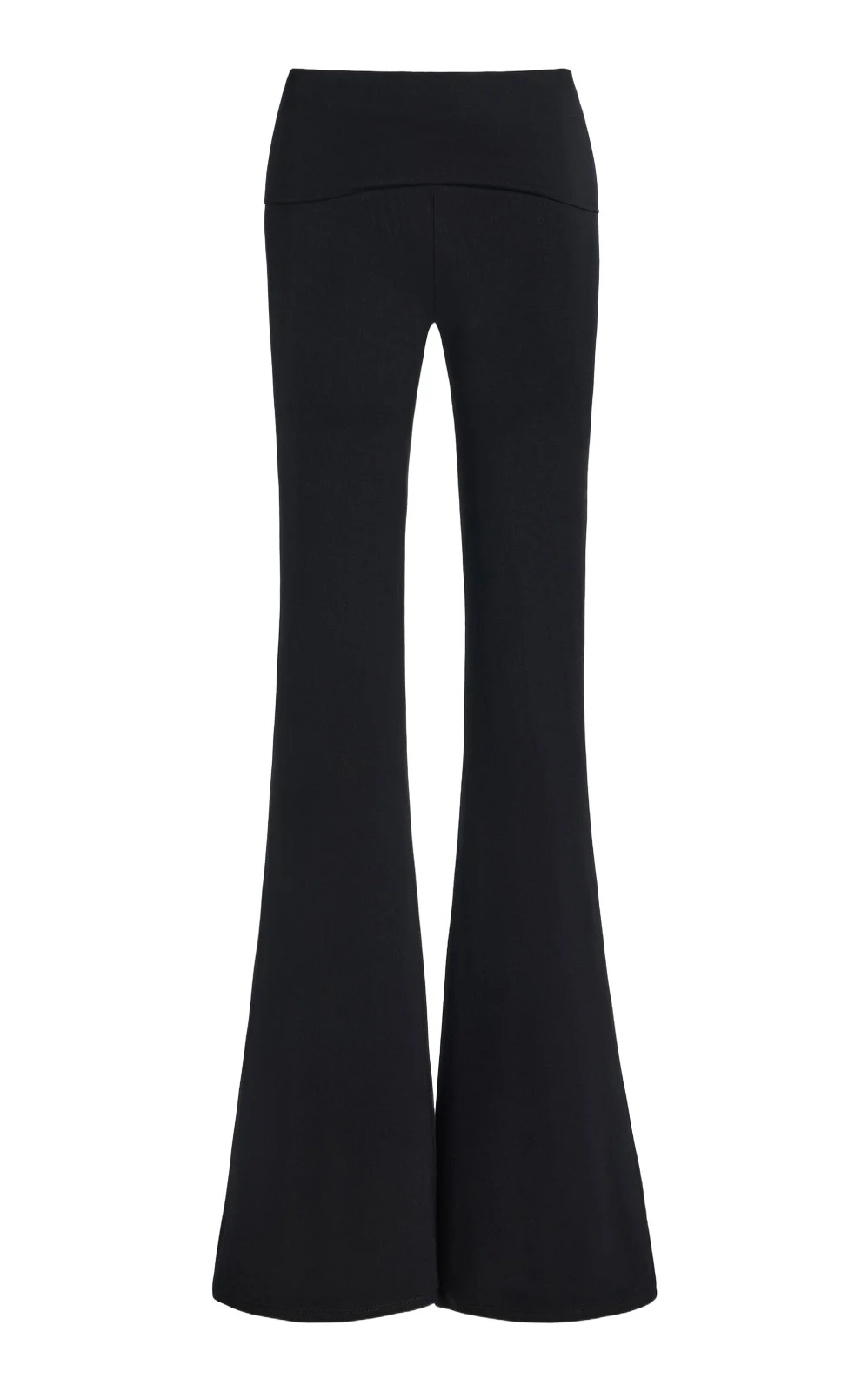 Foldover Jersey Flared Pants Foldover Jersey Flared Pants
