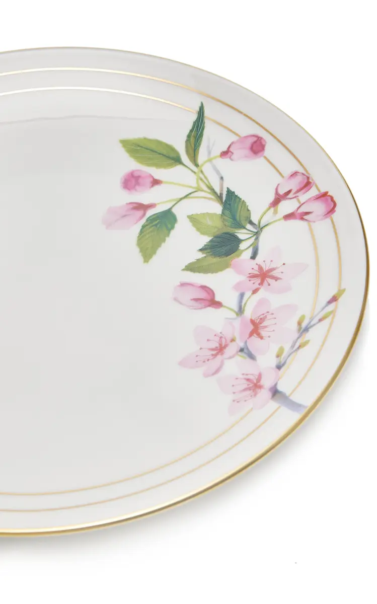 Tiffany & Co. Exclusive Cherry Blossom Porcelain Dessert Plate - Multi | Thumbnail 2