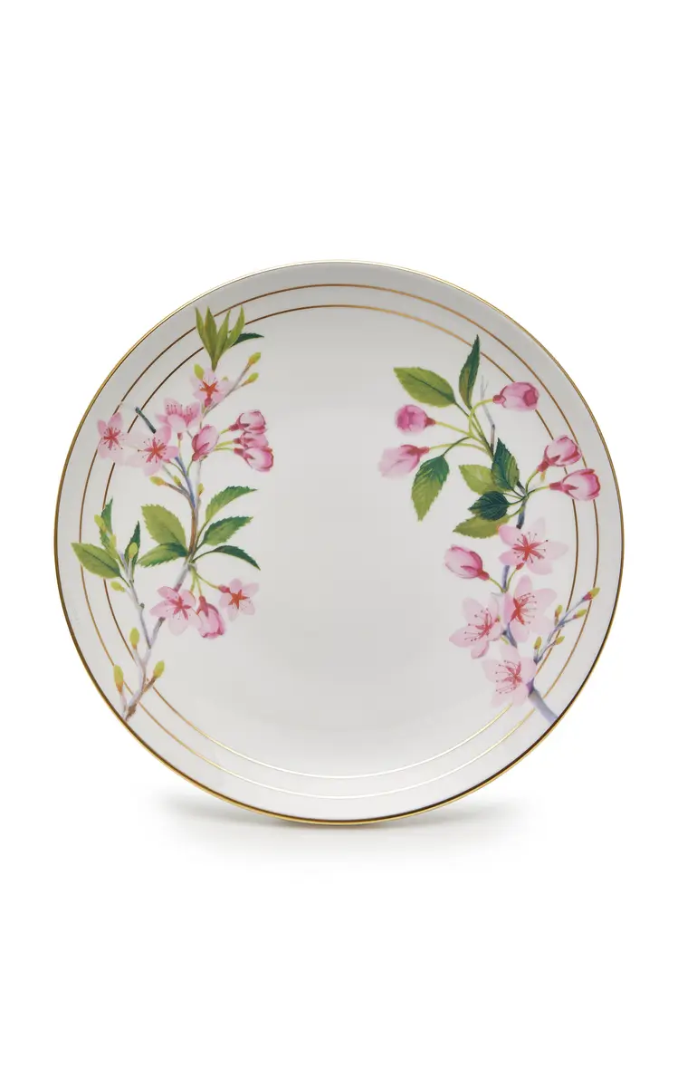 Tiffany & Co. Exclusive Cherry Blossom Porcelain Dessert Plate - Multi | Thumbnail 3