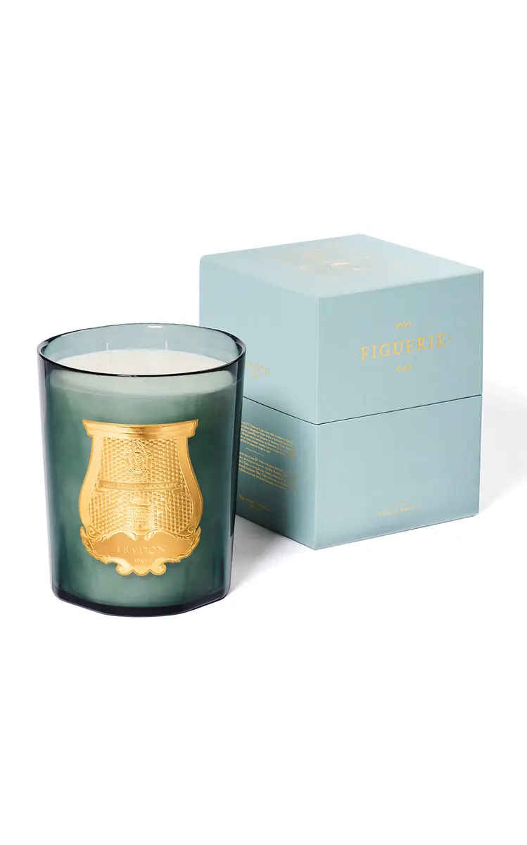 Cire Trudon The Great Scented Candle: Figuerie - Blue | Thumbnail 2 Cire Trudon The Great Scented Candle: Figuerie - Blue | Thumbnail 2