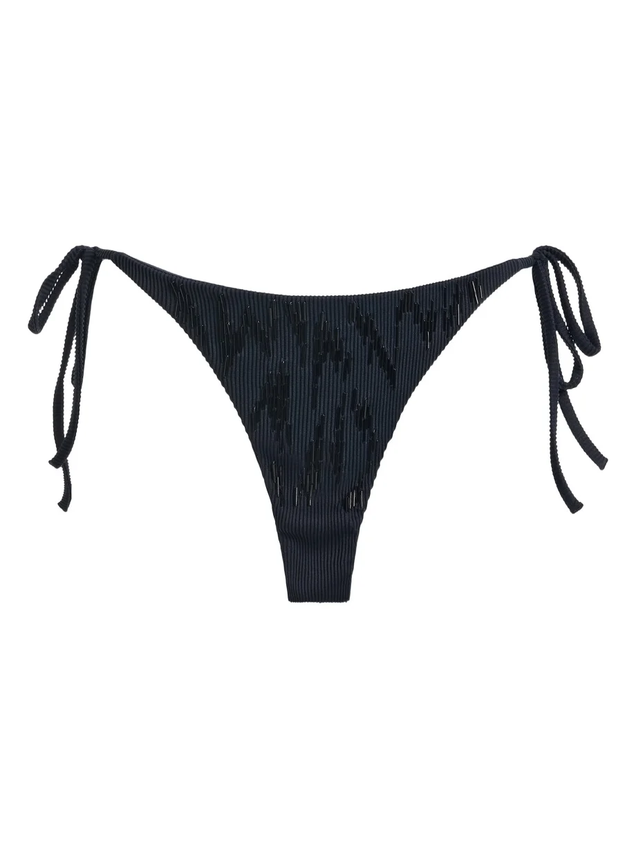 Ziah Embroidered Bikini Bottoms