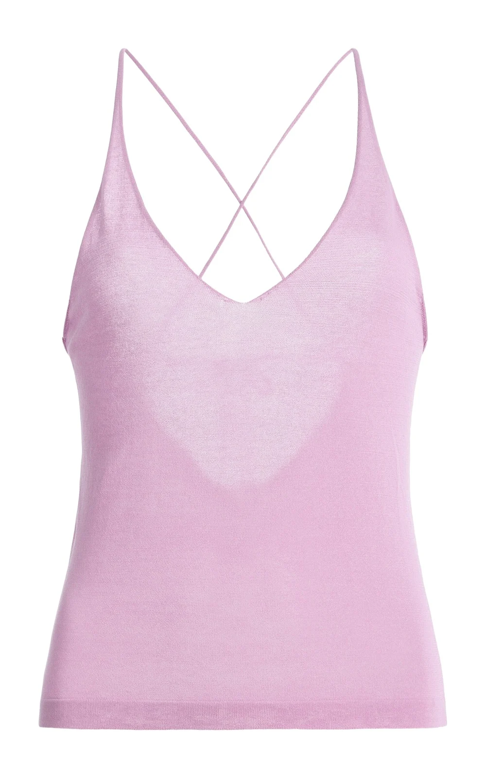 Ziah Exclusive Sheer Knit Cotton-Blend Top