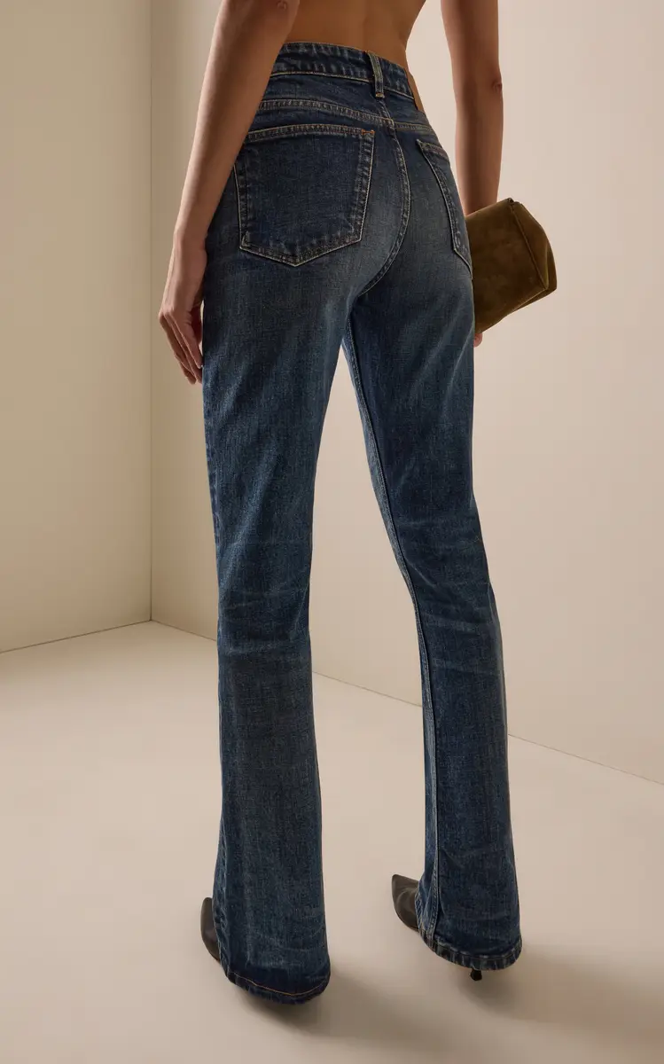 Jeanerica Moda Mid-Rise Straight-Leg Jeans | Thumbnail 4