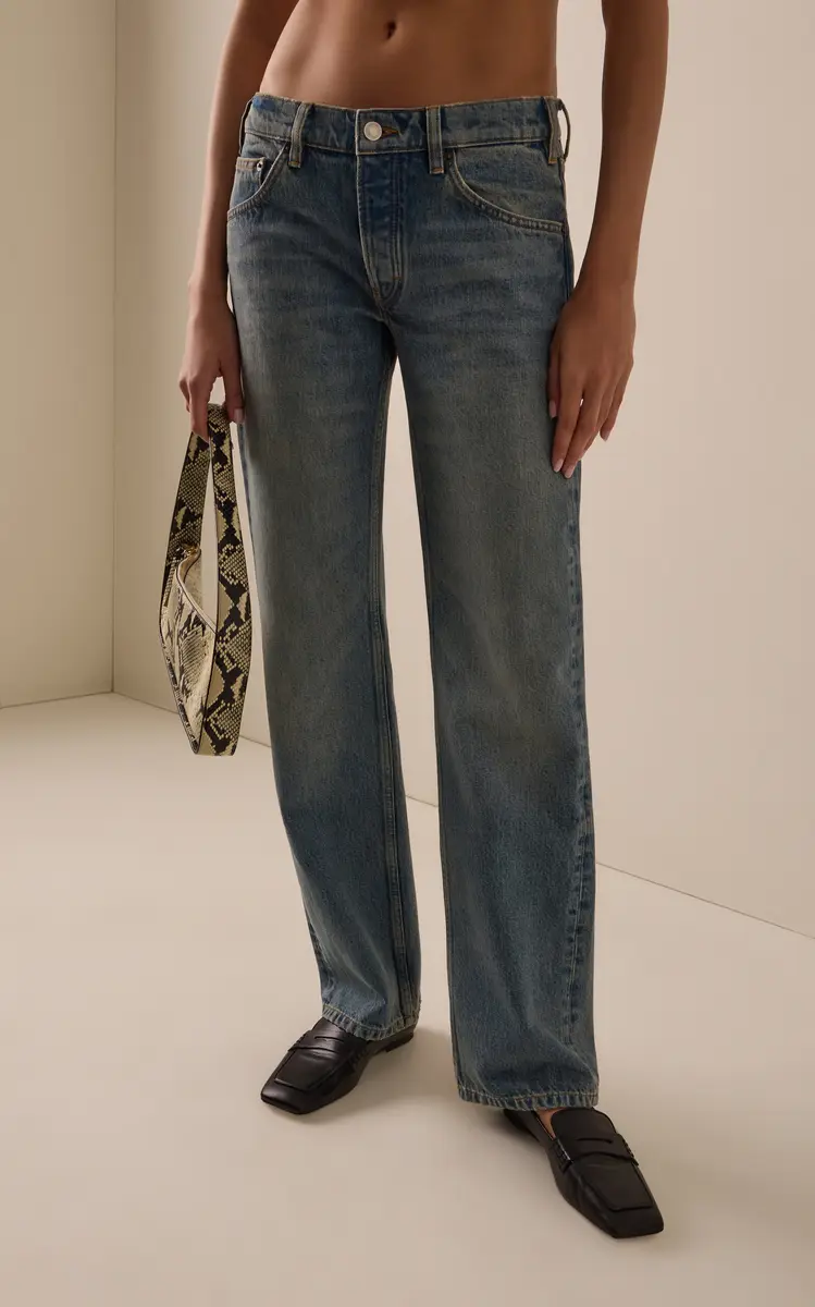 Jeanerica Kyoto Droit Rigid Low-Rise Straight-Leg Jeans | Thumbnail 3 Jeanerica Kyoto Droit Rigid Low-Rise Straight-Leg Jeans | Thumbnail 3