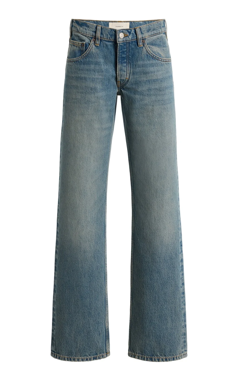 Kyoto Droit Rigid Low-Rise Straight-Leg Jeans Kyoto Droit Rigid Low-Rise Straight-Leg Jeans