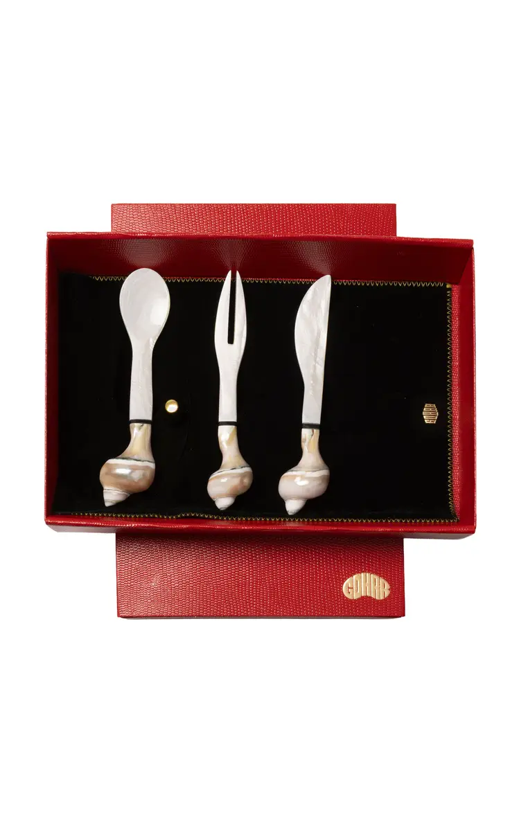 Gohar World Mother of Pearl Apertif Set - Multi | Image 1 Gohar World Mother of Pearl Apertif Set - Multi | Image 1