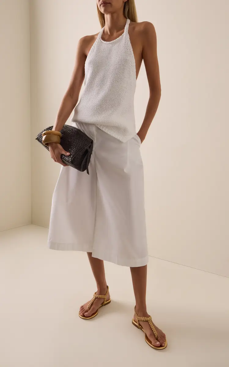 Gianvito Rossi Flat Leather Sandals | Thumbnail 2