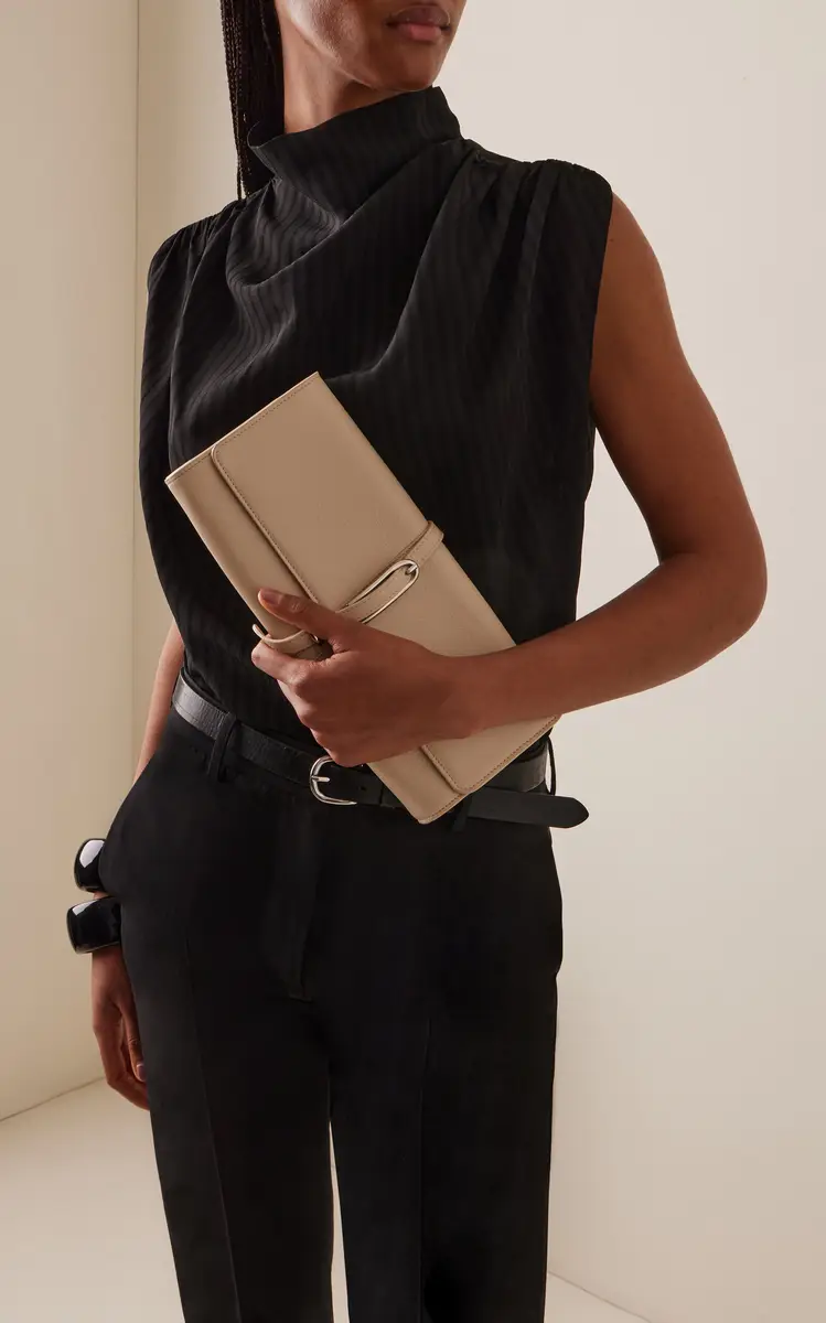 Liffner Belted Leather Clutch | Thumbnail 2 Liffner Belted Leather Clutch | Thumbnail 2
