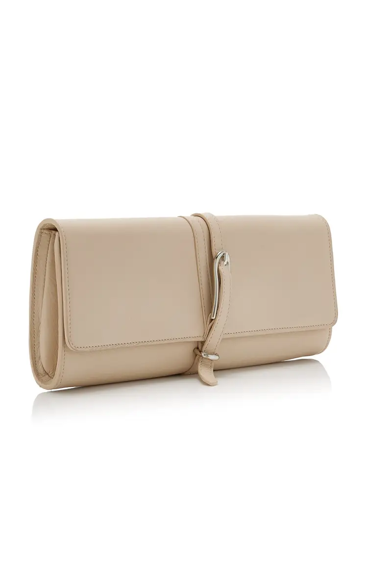 Liffner Belted Leather Clutch | Thumbnail 3 Liffner Belted Leather Clutch | Thumbnail 3