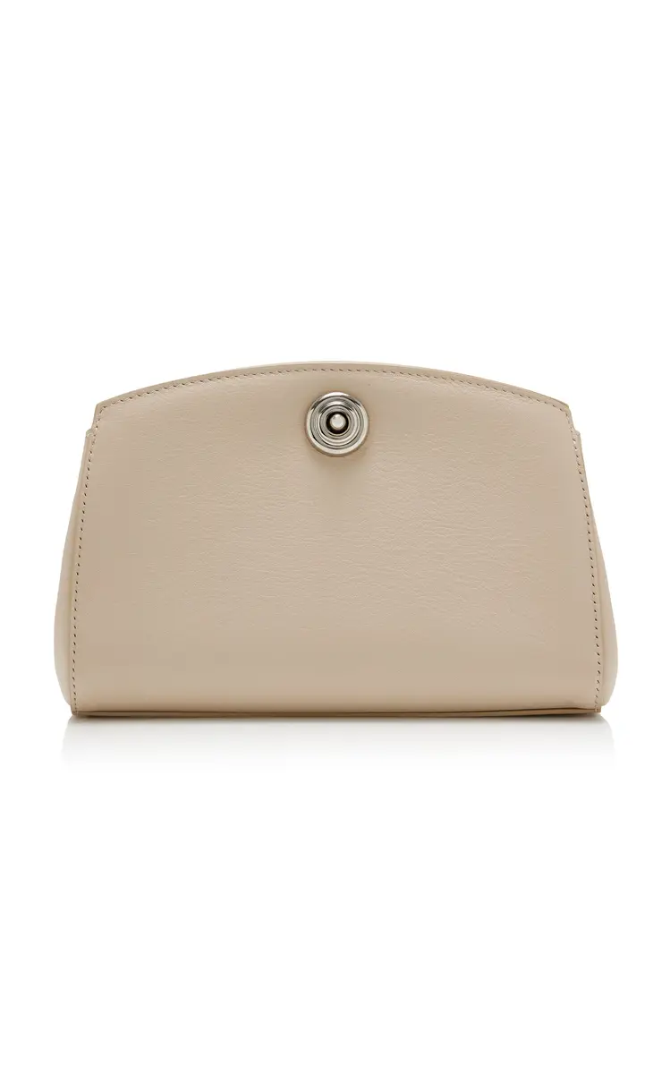 Liffner Pushlock Leather Clutch | Image 1 Liffner Pushlock Leather Clutch | Image 1