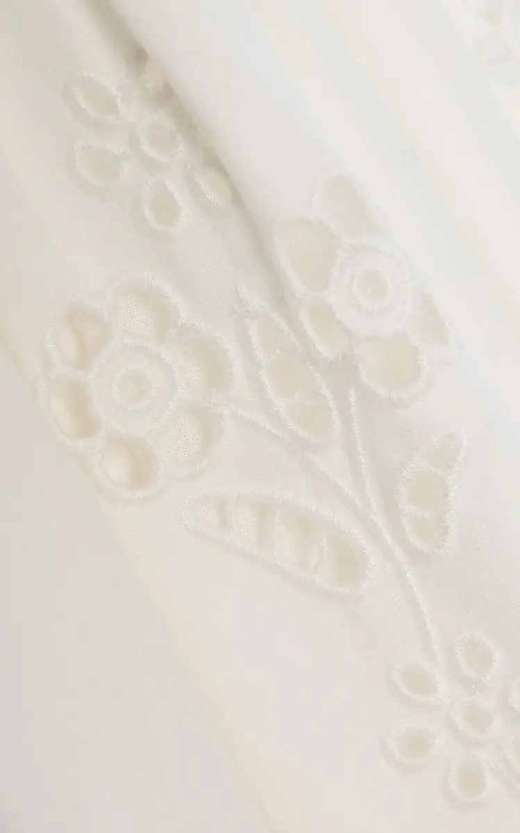 Sea Gardener Embroidered Cotton Maxi Dress | Thumbnail 5 Sea Gardener Embroidered Cotton Maxi Dress | Thumbnail 5