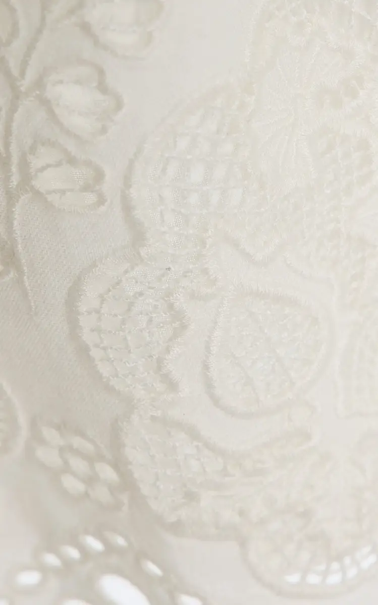 Sea Gardener Embroidered Cotton-Linen Mini Shorts | Thumbnail 5