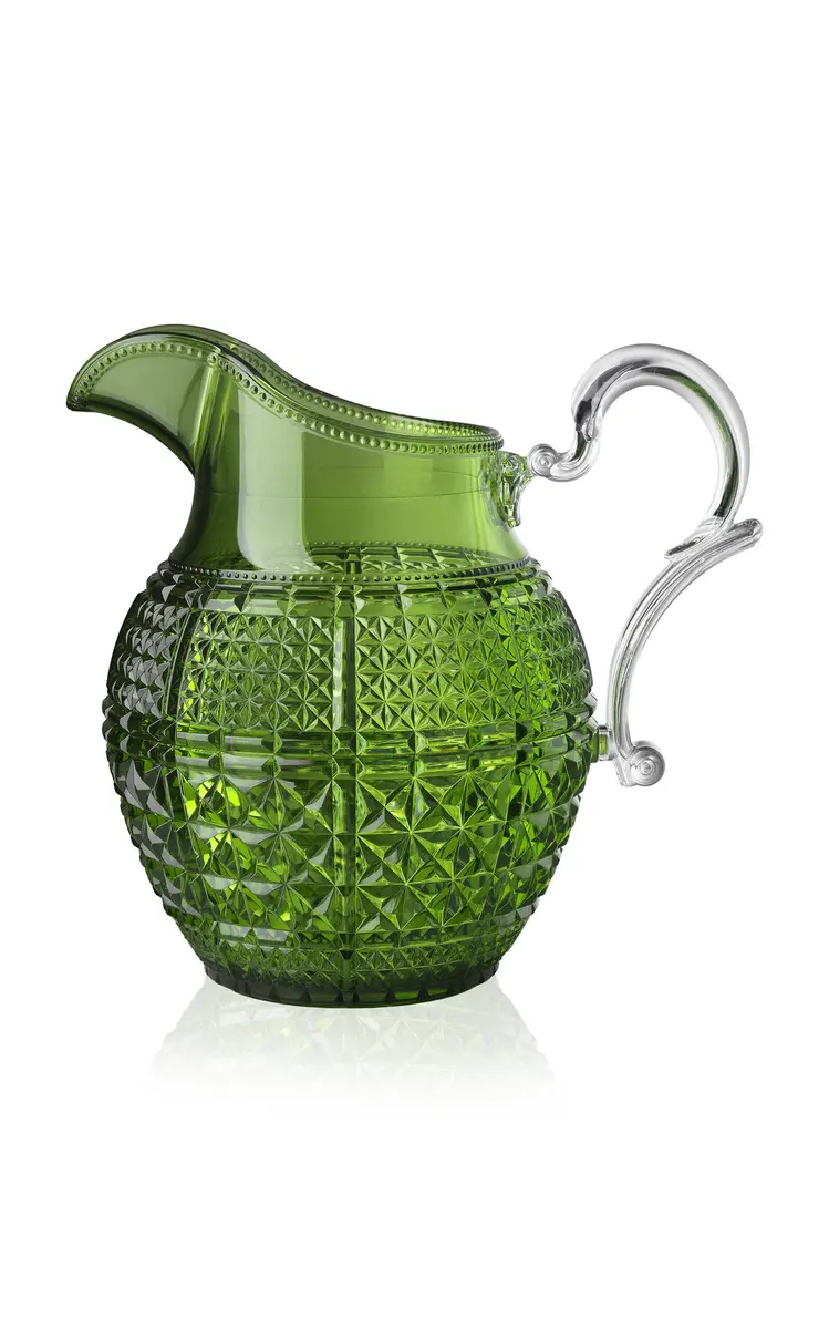 MARIO LUCA GIUSTI Halina Acrylic Pitcher - Blue