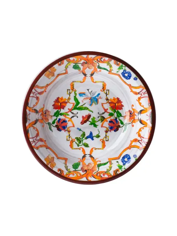 MARIO LUCA GIUSTI Set-of-Six Pancale Melamine Dessert Plates