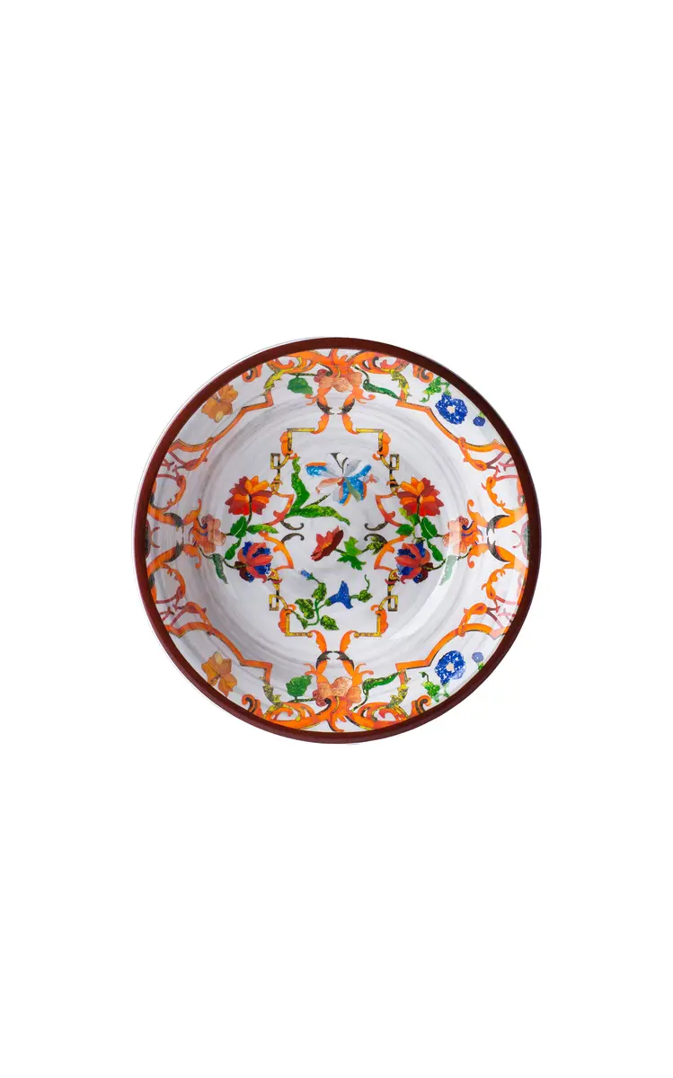 MARIO LUCA GIUSTI Set-of-Six Pancale Melamine Dessert Plates